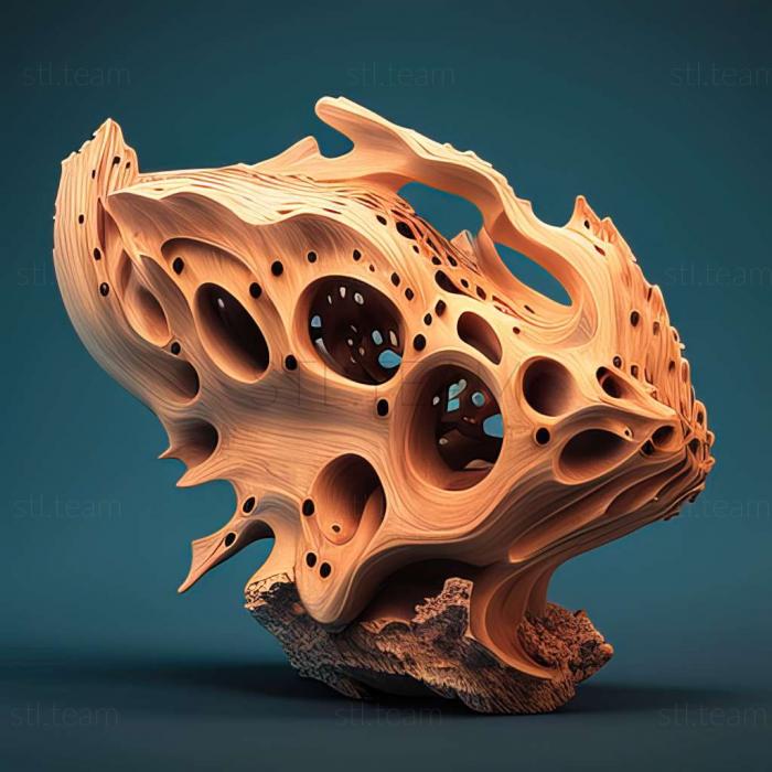 3D модель Hydraena impressicollis (STL)